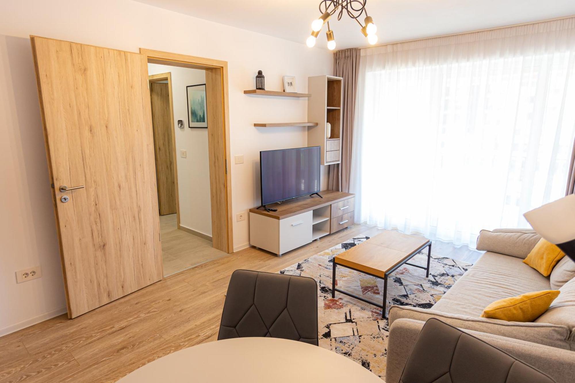 Apartmán Apart B&V 203 Coresi - Elegant Mountain Retreat Brašov Exteriér fotografie